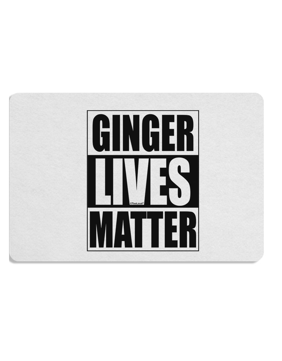 Ginger Lives Matter Placemat by TooLoud Set of 4 Placemats-Placemat-TooLoud-White-Davson Sales