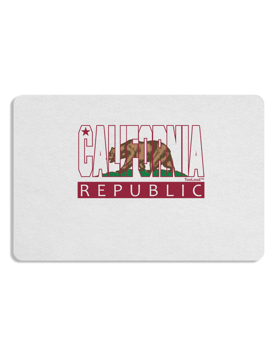 California Design #1 Placemat by TooLoud Set of 4 Placemats-Placemat-TooLoud-White-Davson Sales