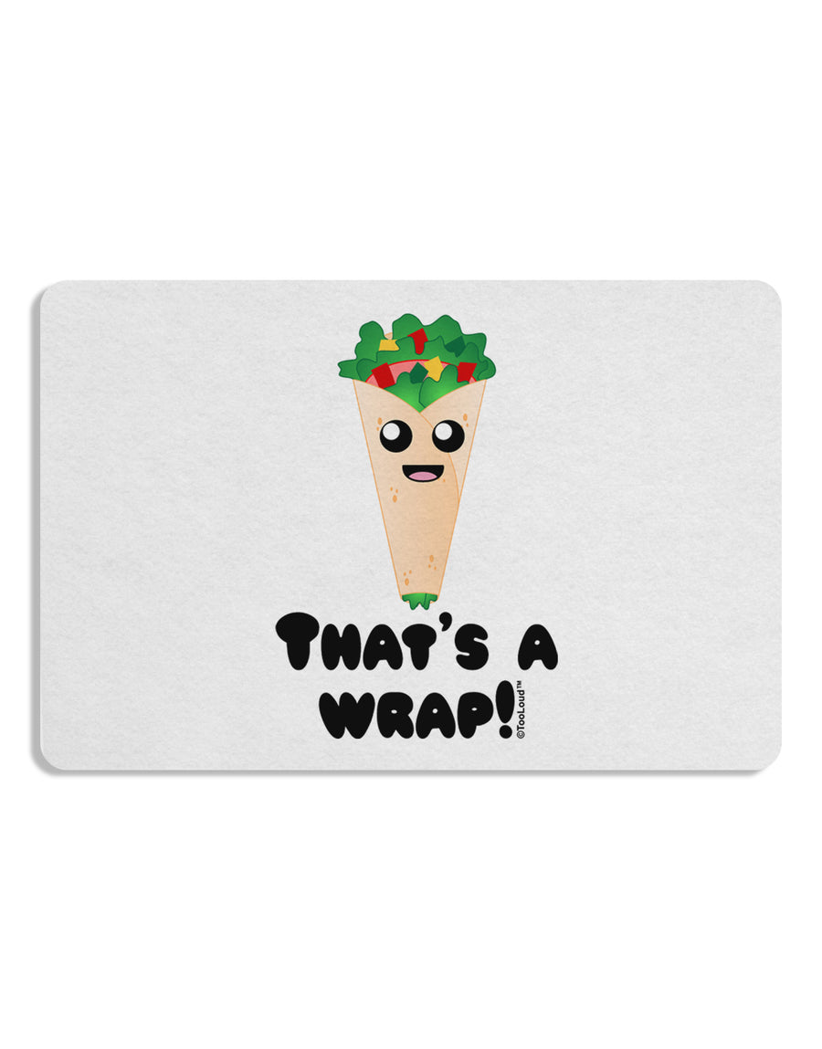 Thats A Wrap Cute Wrap Placemat Set of 4 Placemats-Placemat-TooLoud-White-Davson Sales