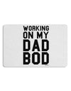 Working On My Dad Bod Placemat by TooLoud Set of 4 Placemats-Placemat-TooLoud-White-Davson Sales
