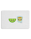 Cute Tequila Shot and Lime Wedge Placemat by TooLoud Set of 4 Placemats-Placemat-TooLoud-White-Davson Sales