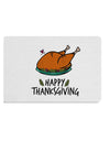 TooLoud Happy Thanksgiving Placemat Set of 4 Placemats Multi-pack