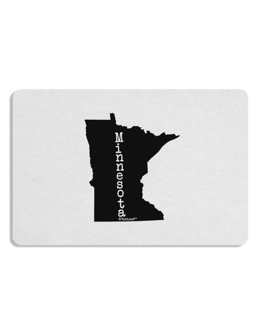 Minnesota - United States Shape Placemat Set of 4 Placemats-Placemat-TooLoud-White-Davson Sales