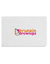 Drunken Grown ups Funny Drinking Placemat by TooLoud Set of 4 Placemats-Placemat-TooLoud-White-Davson Sales