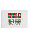 Make It Reindeer Placemat Set of 4 Placemats-Placemat-TooLoud-White-Davson Sales