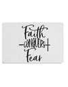 TooLoud Faith Conquers Fear Placemat Set of 4 Placemats Multi-pack