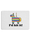 I'd Hit it - Funny Pinata Design Placemat by TooLoud Set of 4 Placemats-Placemat-TooLoud-White-Davson Sales