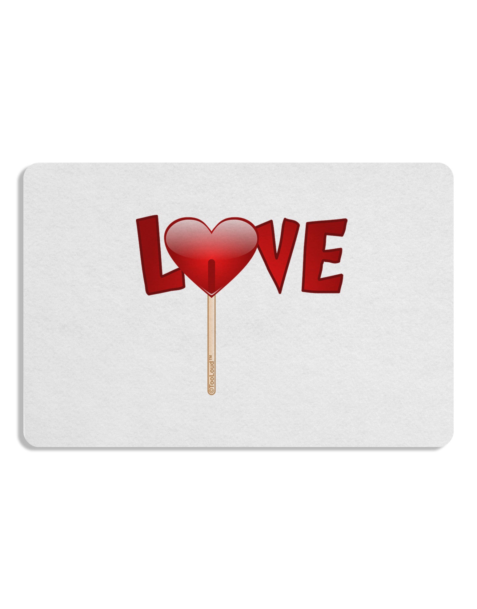 Love Lollipop Placemat Set of 4 Placemats-Placemat-TooLoud-White-Davson Sales