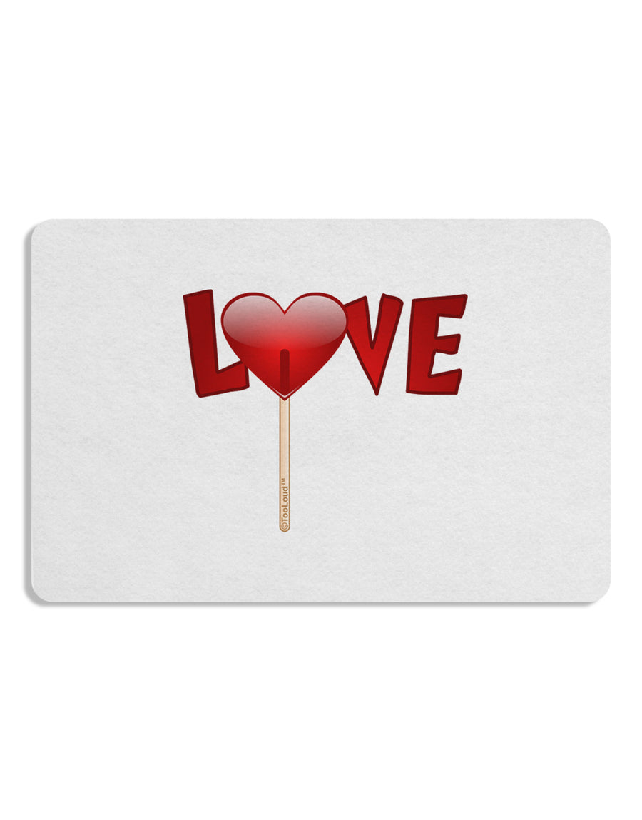 Love Lollipop Placemat Set of 4 Placemats-Placemat-TooLoud-White-Davson Sales