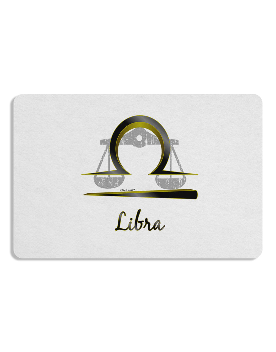 Libra Symbol Placemat Set of 4 Placemats-Placemat-TooLoud-White-Davson Sales