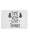 TooLoud Time to Give Thanks Placemat Set of 4 Placemats Multi-pack