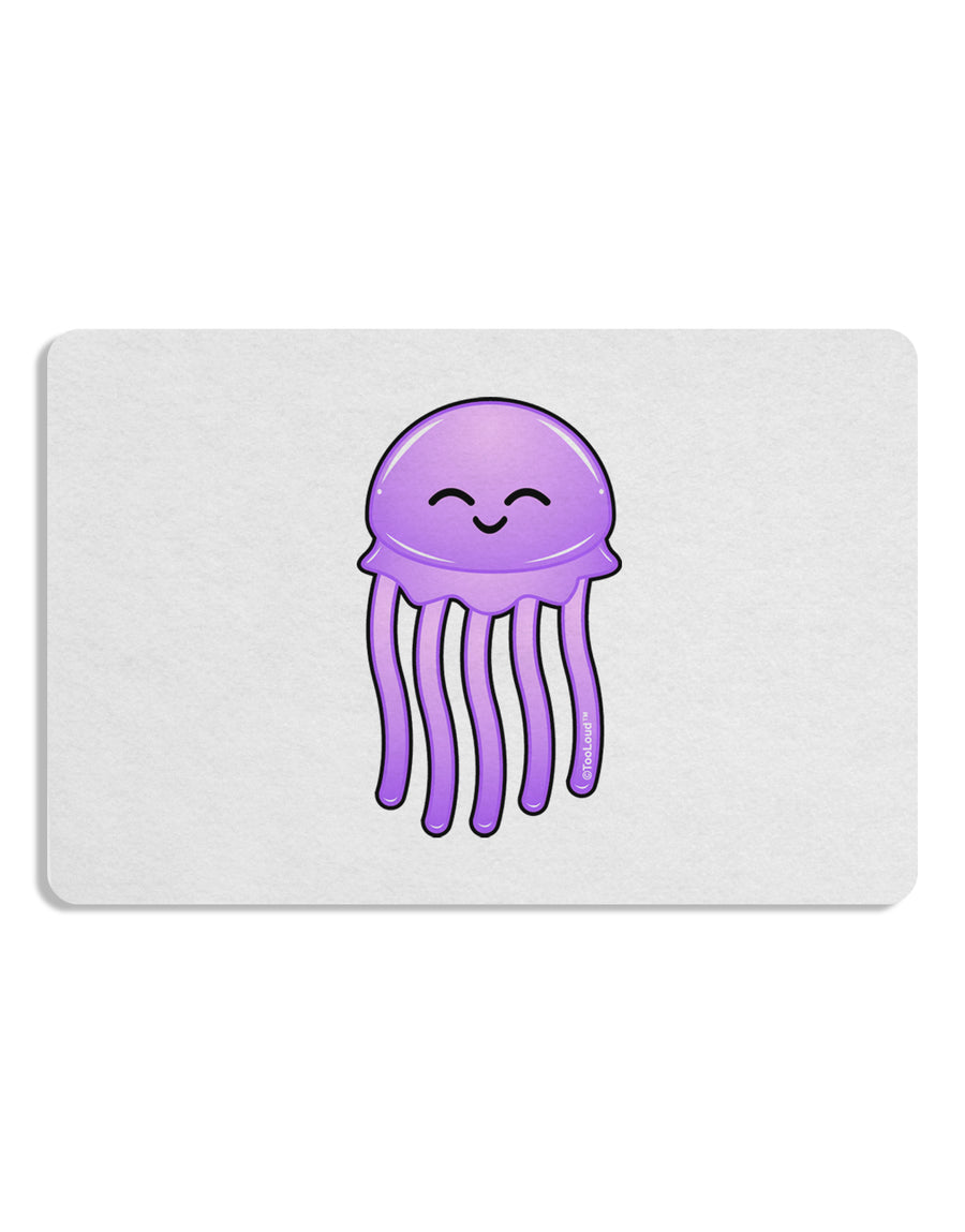 Cute Jellyfish Placemat by TooLoud Set of 4 Placemats-Placemat-TooLoud-White-Davson Sales