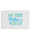 My First Mother's Day - Baby Feet - Blue Placemat by TooLoud Set of 4 Placemats-Placemat-TooLoud-White-Davson Sales