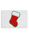 Cute Faux Applique Christmas Stocking 12 x 18 Placemat Set of 4 Placemats-Placemat-TooLoud-White-Davson Sales