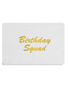 Birthday Squad Text Placemat by TooLoud Set of 4 Placemats-Placemat-TooLoud-White-Davson Sales