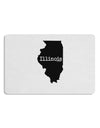 Illinois - United States Shape Placemat Set of 4 Placemats-Placemat-TooLoud-White-Davson Sales