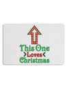 This Guy Loves Christmas Cute 12 x 18 Placemat Set of 4 Placemats-Placemat-TooLoud-White-Davson Sales