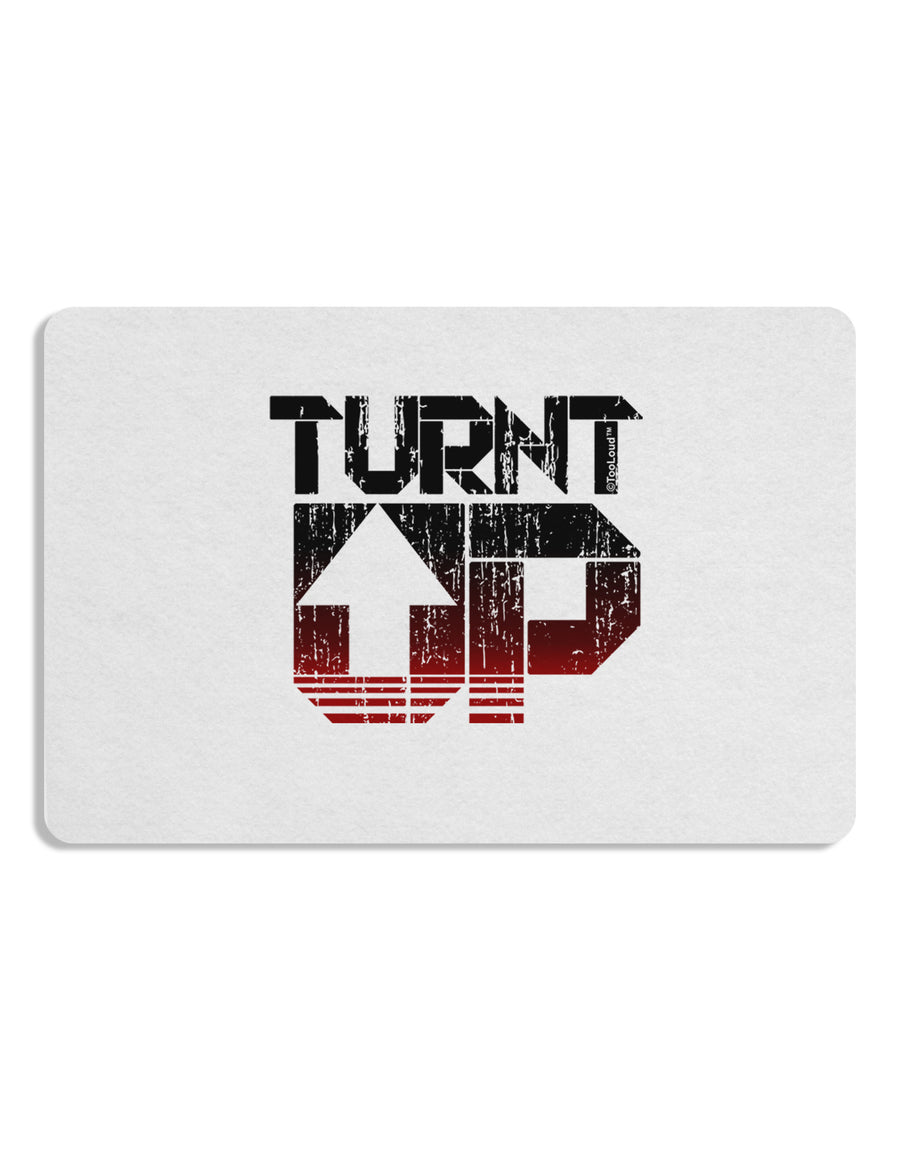 TooLoud Turnt Up Distressed Placemat Set of 4 Placemats-Placemat-TooLoud-White-Davson Sales