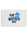 Our 1st Father's Day Placemat Set of 4 Placemats-Placemat-TooLoud-White-Davson Sales