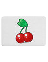 Cherries Placemat Set of 4 Placemats-Placemat-TooLoud-White-Davson Sales
