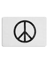 Peace Sign Symbol - Distressed Placemat Set of 4 Placemats-Placemat-TooLoud-White-Davson Sales