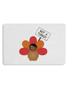 Thanksgiving Turkey in Disguise 12 x 18 Placemat by TooLoud Set of 4 Placemats-Placemat-TooLoud-White-Davson Sales