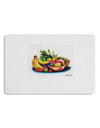 TooLoud Watercolor Fruit Bowl 3 Placemat Set of 4 Placemats-Placemat-TooLoud-White-Davson Sales