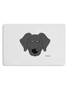 Cute Black Labrador Retriever Dog Placemat by TooLoud Set of 4 Placemats-Placemat-TooLoud-White-Davson Sales