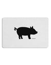 Pig Silhouette Design Placemat by TooLoud Set of 4 Placemats-Placemat-TooLoud-White-Davson Sales