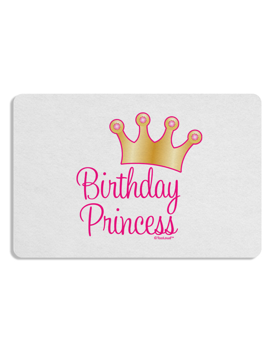 Birthday Princess - Tiara Placemat by TooLoud Set of 4 Placemats-Placemat-TooLoud-White-Davson Sales