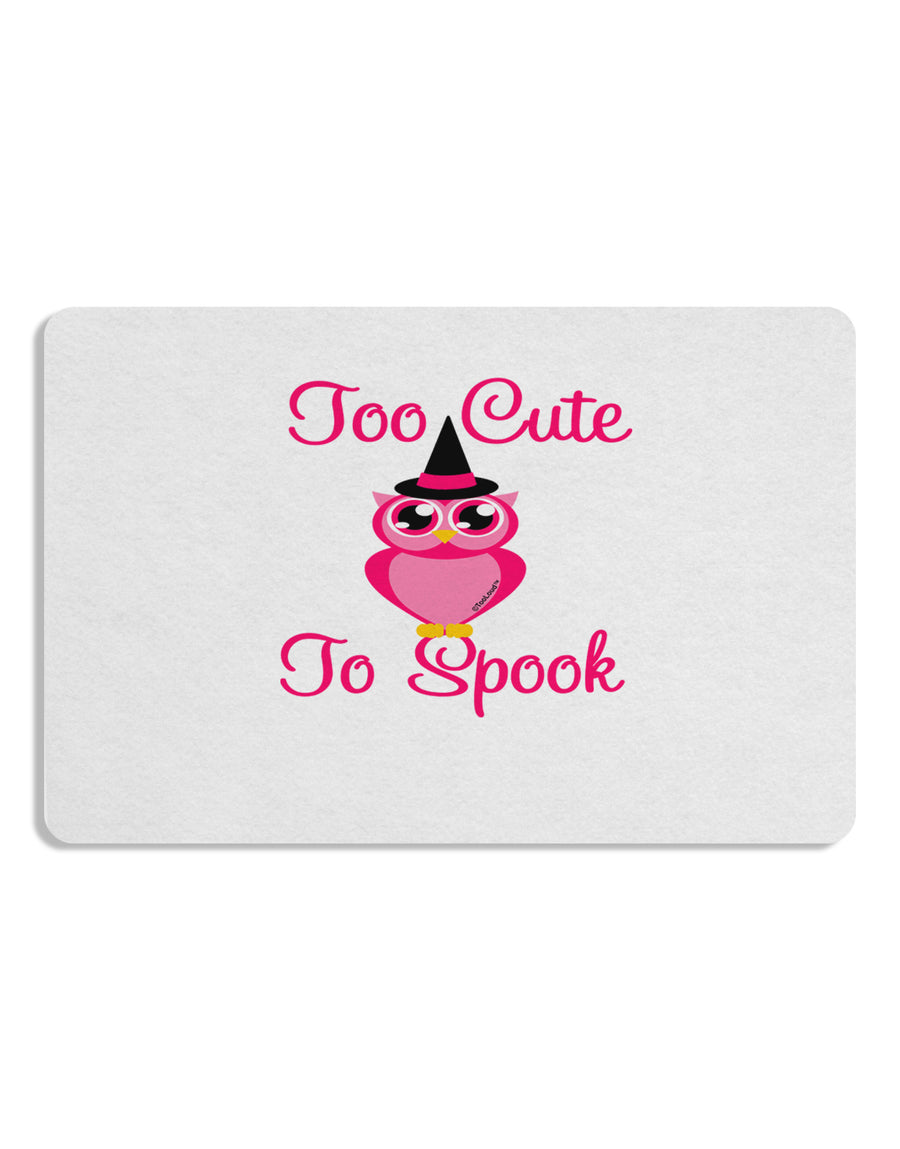 Owl Too Cute Pink Placemat Set of 4 Placemats-Placemat-TooLoud-White-Davson Sales