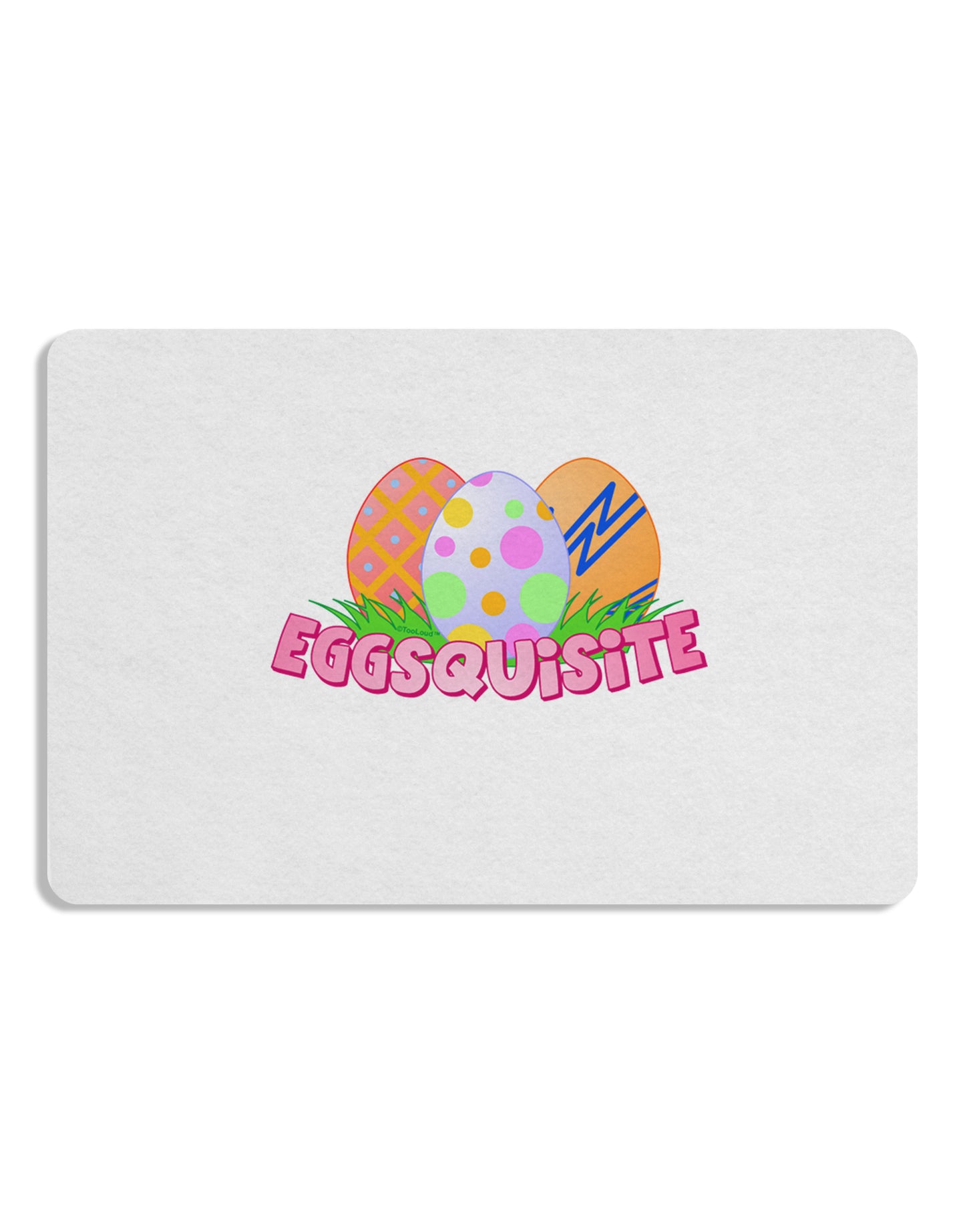 Eggsquisite Placemat by TooLoud Set of 4 Placemats-Placemat-TooLoud-White-Davson Sales