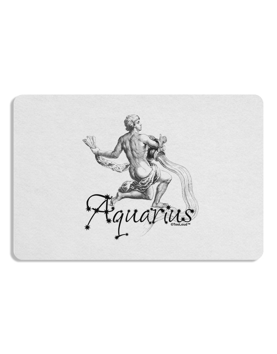 Aquarius Illustration Placemat Set of 4 Placemats-Placemat-TooLoud-White-Davson Sales