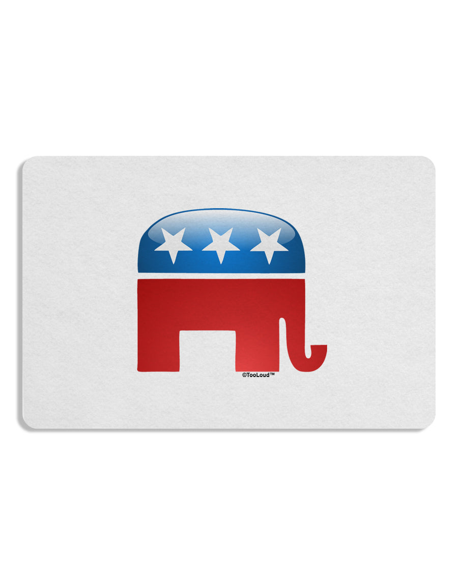 Republican Bubble Symbol Placemat Set of 4 Placemats-Placemat-TooLoud-White-Davson Sales