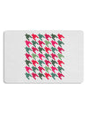 Christmas Red and Green Houndstooth 12 x 18 Placemat Set of 4 Placemats-Placemat-TooLoud-White-Davson Sales