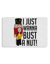 I Just Wanna Bust A Nut Nutcracker Placemat by TooLoud Set of 4 Placemats-Placemat-TooLoud-White-Davson Sales