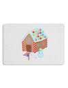 Little Gingerbread House Design #1 12 x 18 Placemat by TooLoud Set of 4 Placemats-Placemat-TooLoud-White-Davson Sales