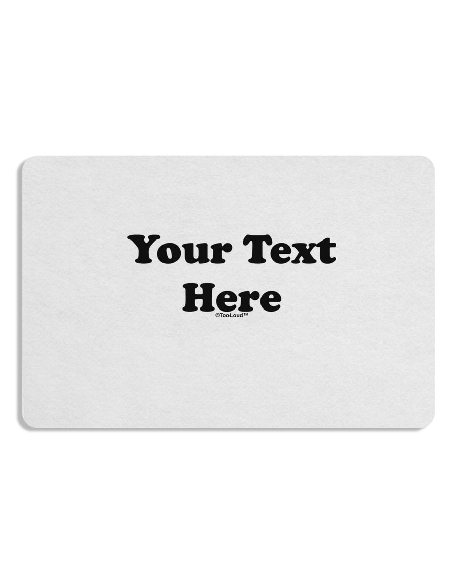 Enter Your Own Words Customized Text Placemat Set of 4 Placemats-Placemat-TooLoud-White-Davson Sales