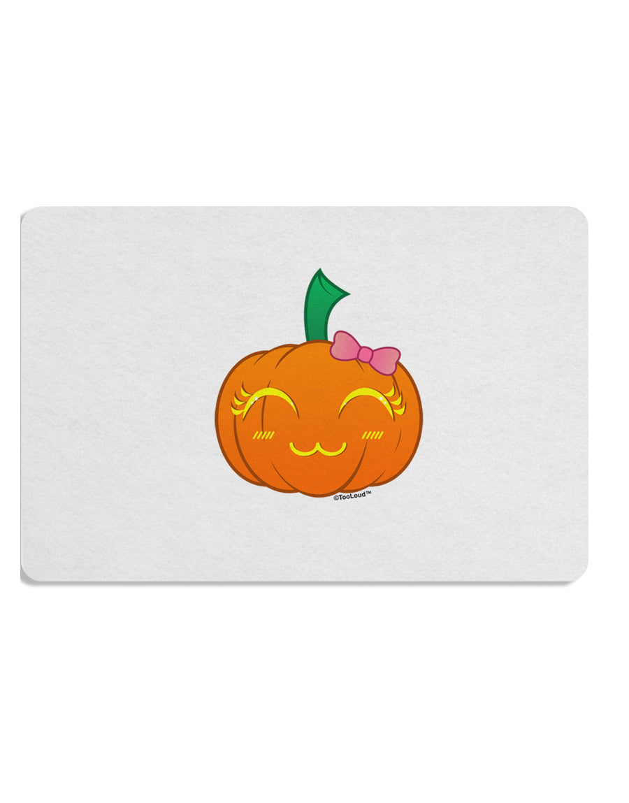 Kyu-T Face Pumpkin Placemat by TooLoud Set of 4 Placemats