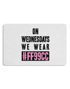 On Wednesdays We Wear FF99CC Placemat Set of 4 Placemats-Placemat-TooLoud-White-Davson Sales