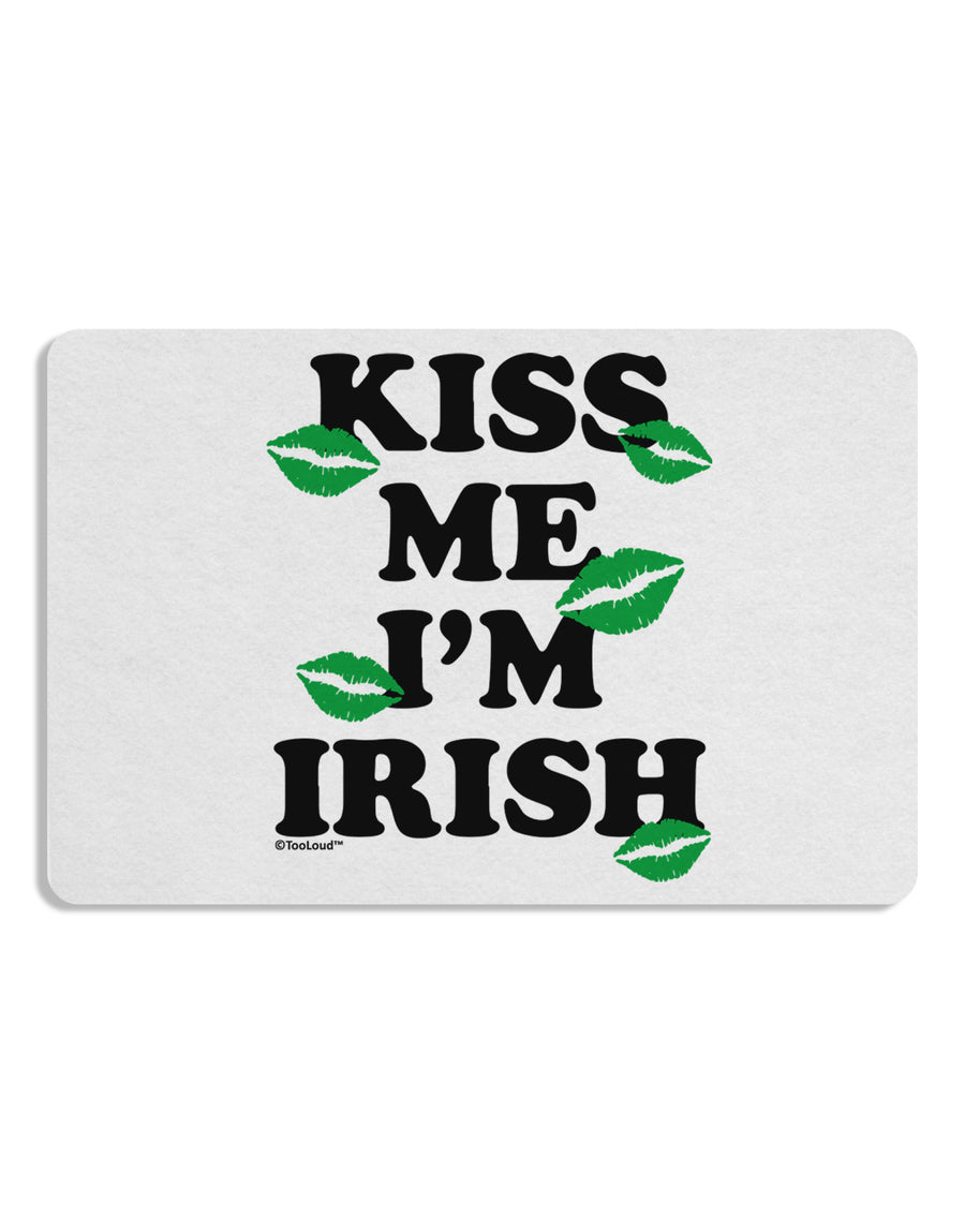 Kiss Me I'm Irish - Green Kisses Placemat by TooLoud Set of 4 Placemats-Placemat-TooLoud-White-Davson Sales