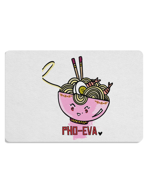 TooLoud Matching Pho Eva Pink Pho Bowl Placemat Set of 4 Placemats Multi-pack-Placemat-TooLoud-Davson Sales