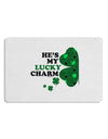 He's My Lucky Charm - Left Placemat Set of 4 Placemats-Placemat-TooLoud-White-Davson Sales