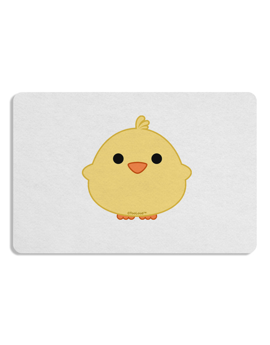 Cute Little Chick - Yellow Placemat by TooLoud Set of 4 Placemats-Placemat-TooLoud-White-Davson Sales