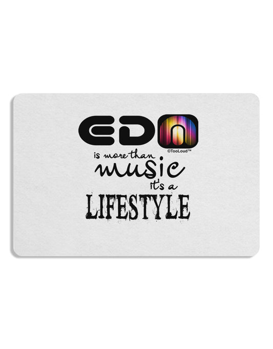 EDM - A Lifestyle Placemat Set of 4 Placemats-Placemat-TooLoud-White-Davson Sales