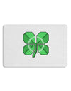 Pixel Four Leaf Clover Placemat Set of 4 Placemats-Placemat-TooLoud-White-Davson Sales