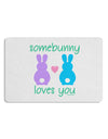 Somebunny Loves You Placemat by TooLoud Set of 4 Placemats-Placemat-TooLoud-White-Davson Sales