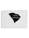 South Carolina - United States Shape Placemat by TooLoud Set of 4 Placemats-Placemat-TooLoud-White-Davson Sales