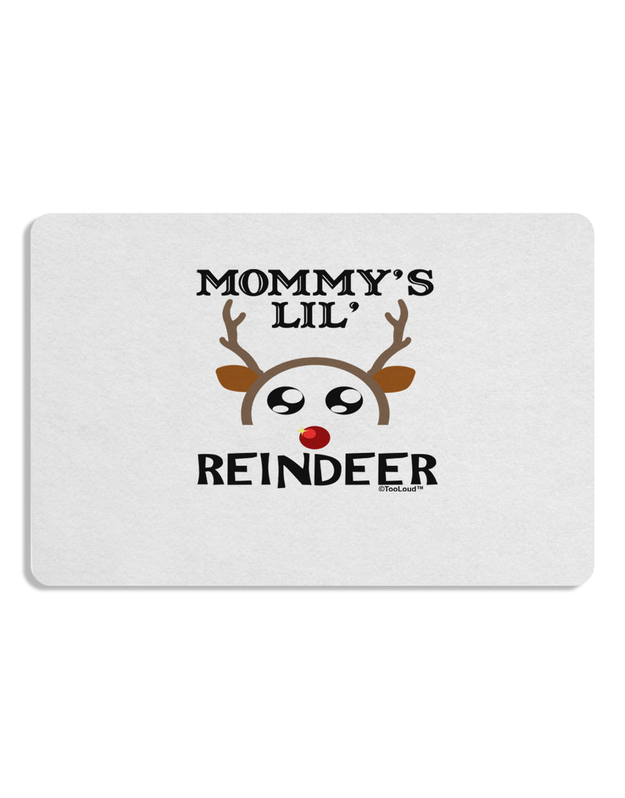 Mommy's Lil Reindeer Boy Placemat Set of 4 Placemats-Placemat-TooLoud-White-Davson Sales