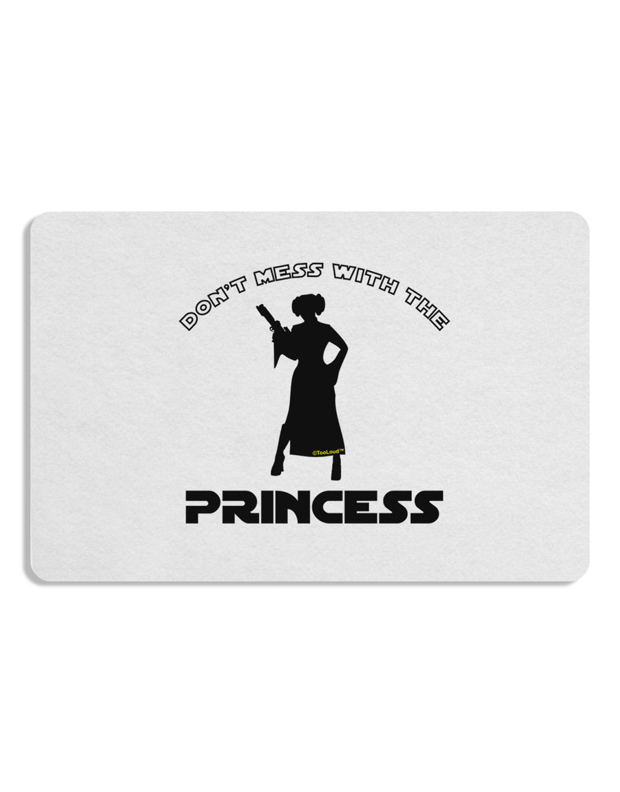 Don't Mess With The Princess Placemat Set of 4 Placemats-Placemat-TooLoud-White-Davson Sales